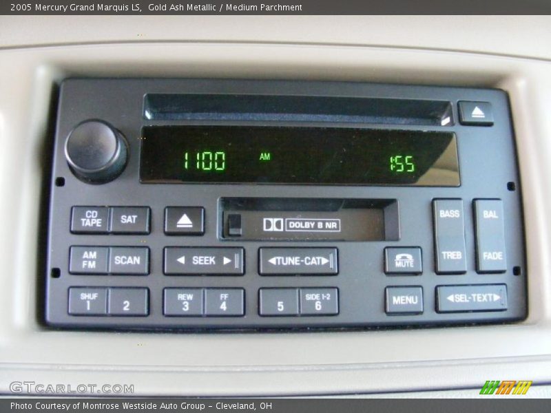 Gold Ash Metallic / Medium Parchment 2005 Mercury Grand Marquis LS
