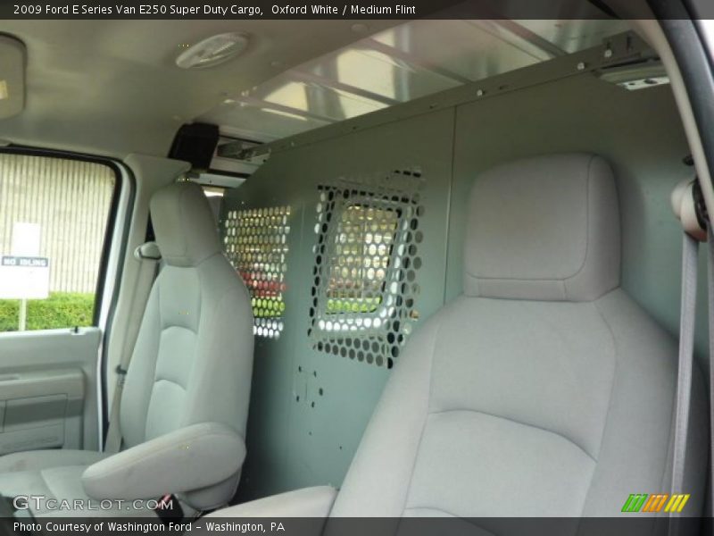 Oxford White / Medium Flint 2009 Ford E Series Van E250 Super Duty Cargo
