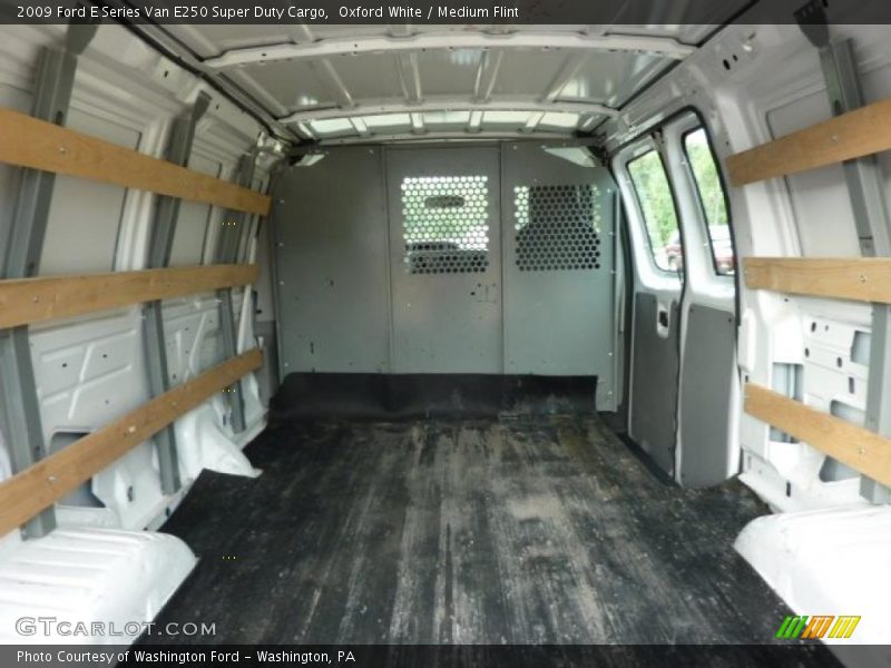 Oxford White / Medium Flint 2009 Ford E Series Van E250 Super Duty Cargo
