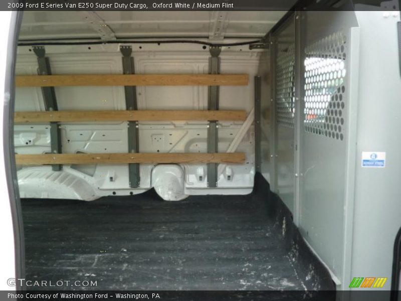Oxford White / Medium Flint 2009 Ford E Series Van E250 Super Duty Cargo