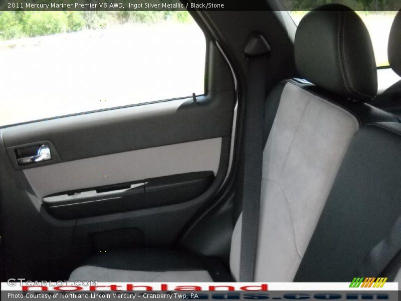 Ingot Silver Metallic / Black/Stone 2011 Mercury Mariner Premier V6 AWD