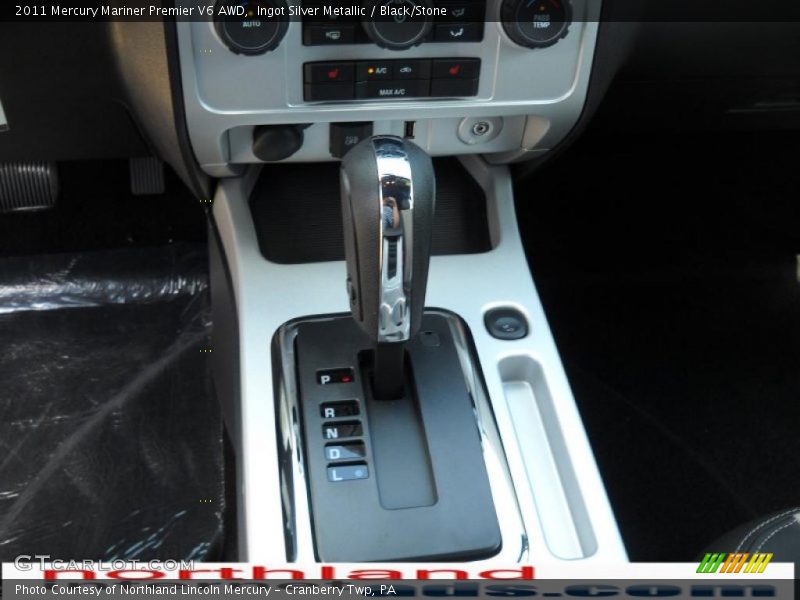 Ingot Silver Metallic / Black/Stone 2011 Mercury Mariner Premier V6 AWD