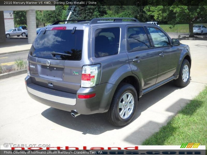 Sterling Grey Metallic / Stone 2010 Mercury Mariner V6 4WD