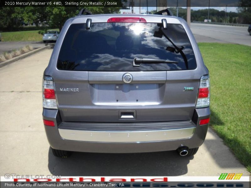 Sterling Grey Metallic / Stone 2010 Mercury Mariner V6 4WD