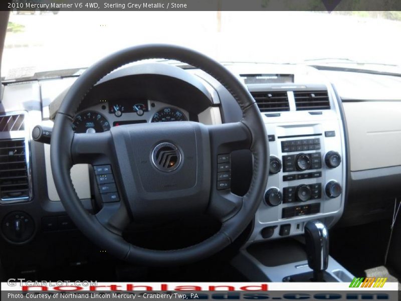 Sterling Grey Metallic / Stone 2010 Mercury Mariner V6 4WD