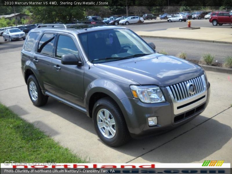 Sterling Grey Metallic / Stone 2010 Mercury Mariner V6 4WD