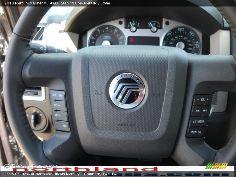 Sterling Grey Metallic / Stone 2010 Mercury Mariner V6 4WD