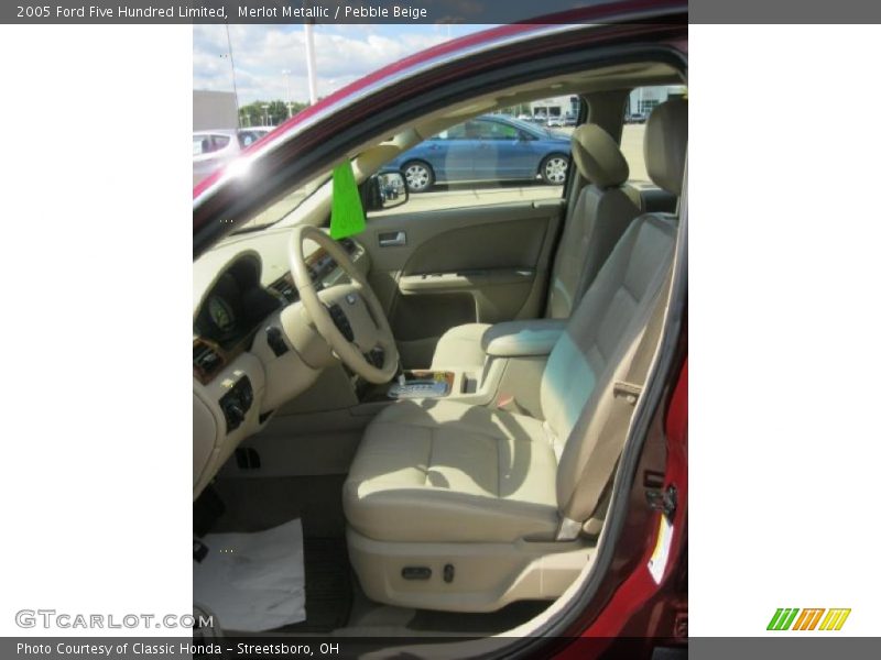 Merlot Metallic / Pebble Beige 2005 Ford Five Hundred Limited