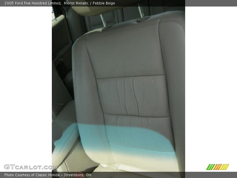 Merlot Metallic / Pebble Beige 2005 Ford Five Hundred Limited