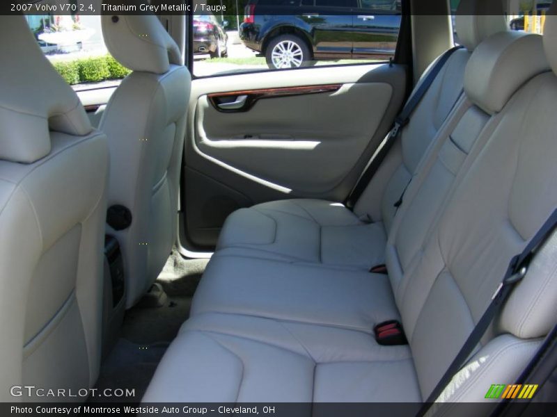 Titanium Grey Metallic / Taupe 2007 Volvo V70 2.4
