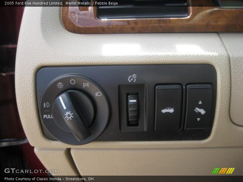 Merlot Metallic / Pebble Beige 2005 Ford Five Hundred Limited