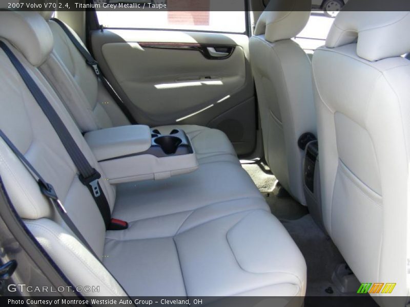 Titanium Grey Metallic / Taupe 2007 Volvo V70 2.4