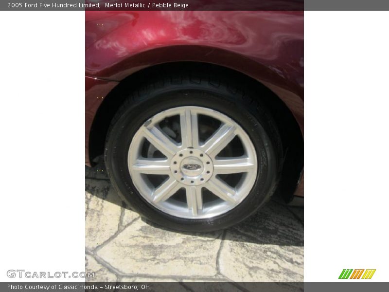 Merlot Metallic / Pebble Beige 2005 Ford Five Hundred Limited
