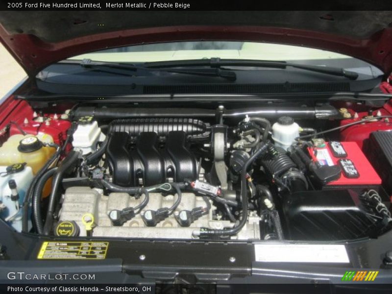 Merlot Metallic / Pebble Beige 2005 Ford Five Hundred Limited