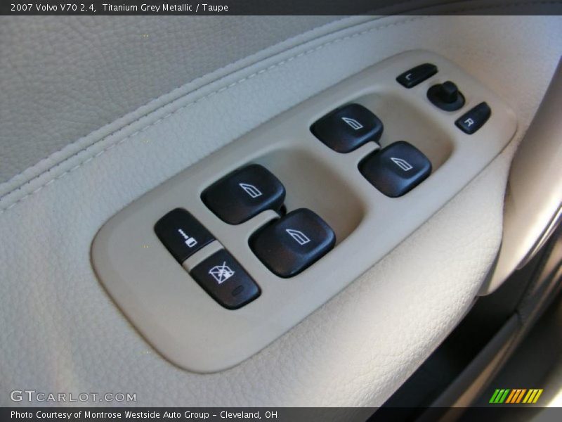 Titanium Grey Metallic / Taupe 2007 Volvo V70 2.4