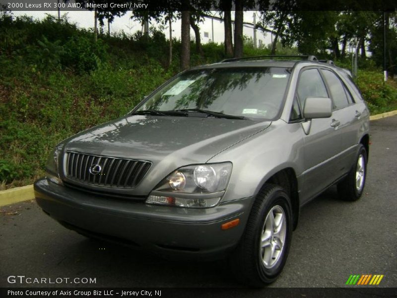 Mineral Green / Ivory 2000 Lexus RX 300 AWD