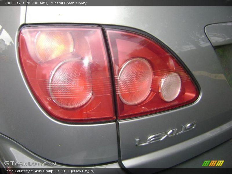 Mineral Green / Ivory 2000 Lexus RX 300 AWD