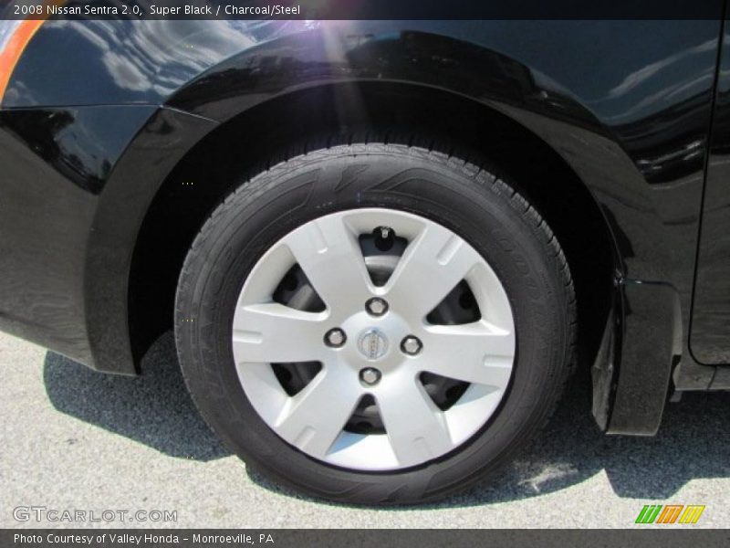 Super Black / Charcoal/Steel 2008 Nissan Sentra 2.0
