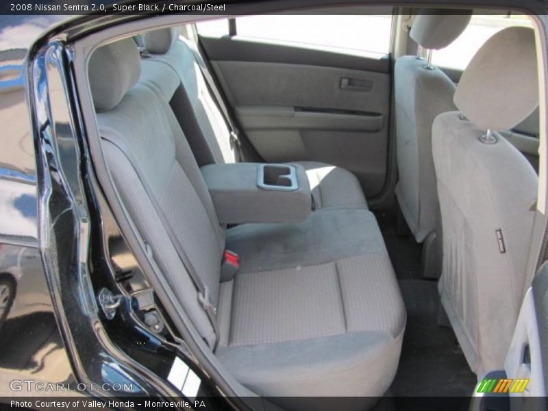 Super Black / Charcoal/Steel 2008 Nissan Sentra 2.0