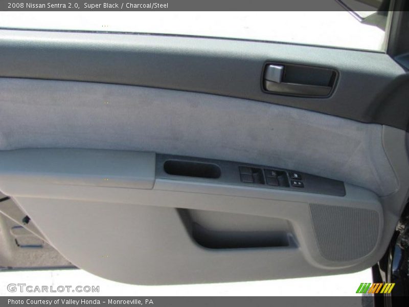 Super Black / Charcoal/Steel 2008 Nissan Sentra 2.0