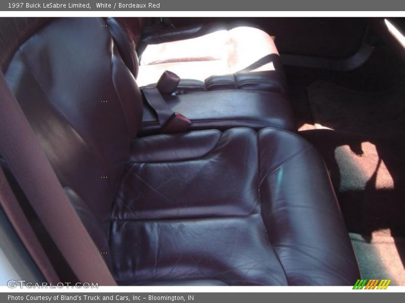 White / Bordeaux Red 1997 Buick LeSabre Limited