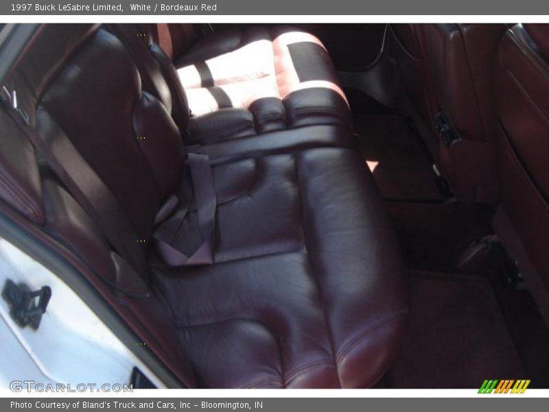 White / Bordeaux Red 1997 Buick LeSabre Limited