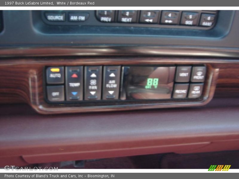 White / Bordeaux Red 1997 Buick LeSabre Limited