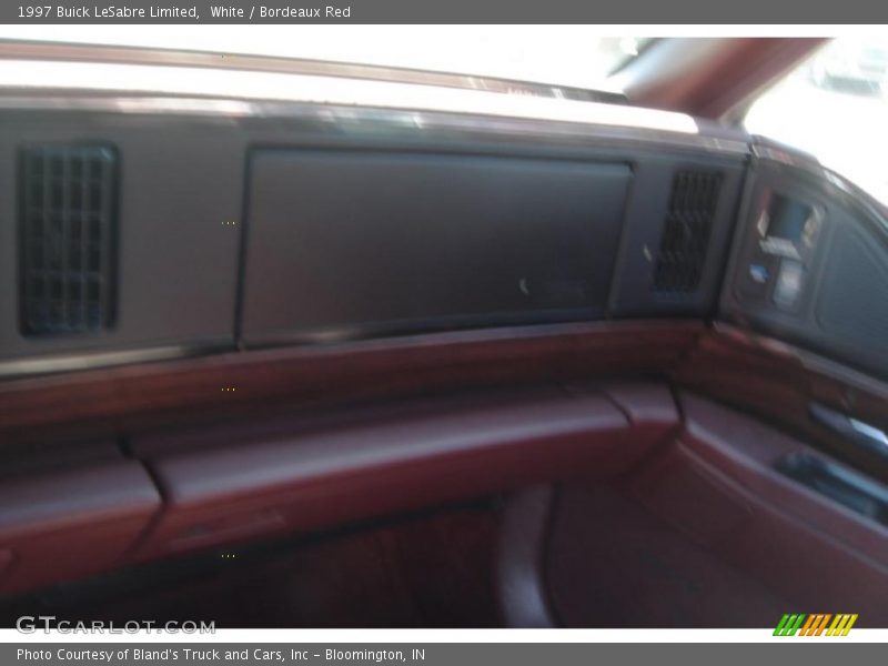 White / Bordeaux Red 1997 Buick LeSabre Limited