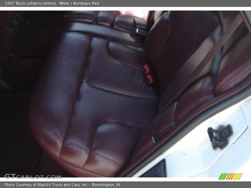 White / Bordeaux Red 1997 Buick LeSabre Limited