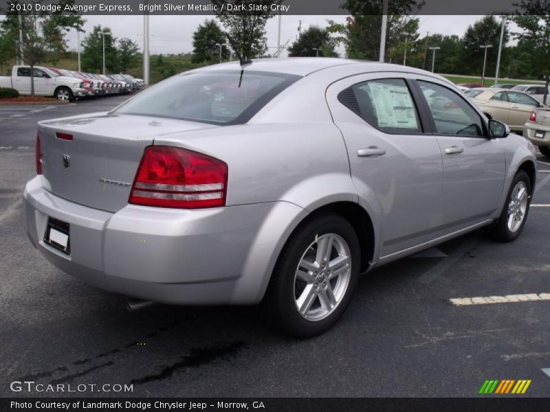 Bright Silver Metallic / Dark Slate Gray 2010 Dodge Avenger Express