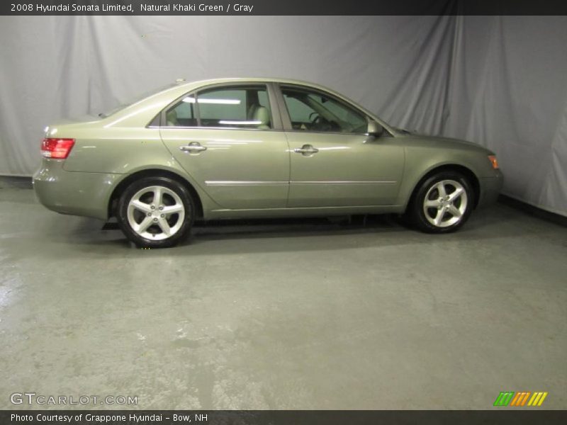 Natural Khaki Green / Gray 2008 Hyundai Sonata Limited