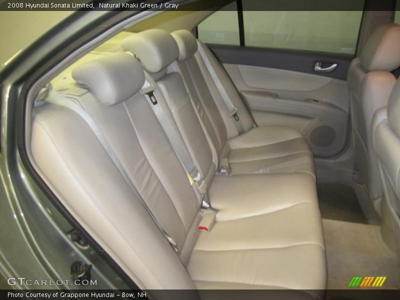 Natural Khaki Green / Gray 2008 Hyundai Sonata Limited