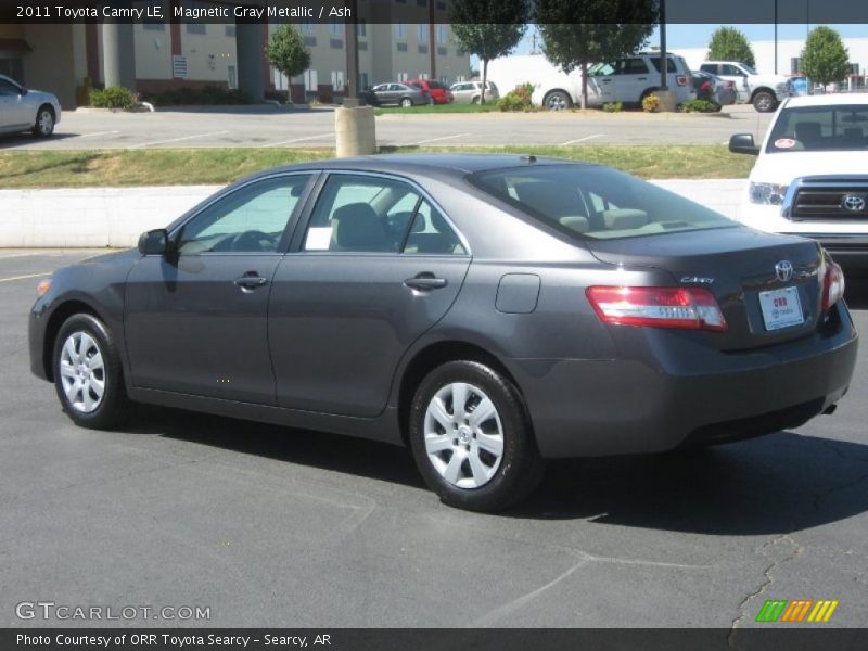 Magnetic Gray Metallic / Ash 2011 Toyota Camry LE