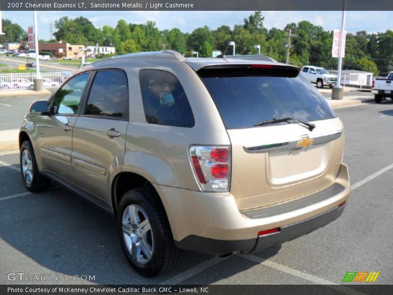 Sandstone Metallic / Light Cashmere 2007 Chevrolet Equinox LT