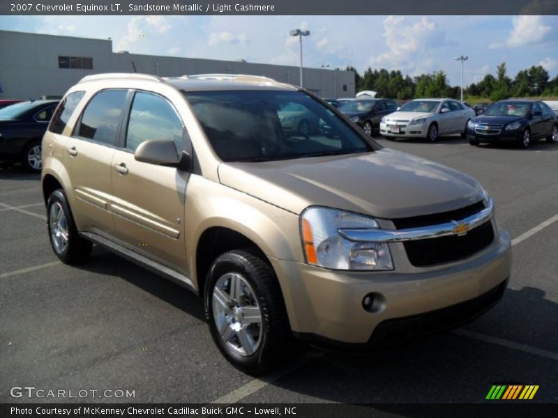 Sandstone Metallic / Light Cashmere 2007 Chevrolet Equinox LT