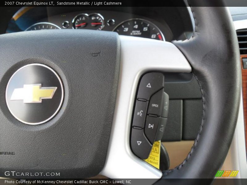 Sandstone Metallic / Light Cashmere 2007 Chevrolet Equinox LT