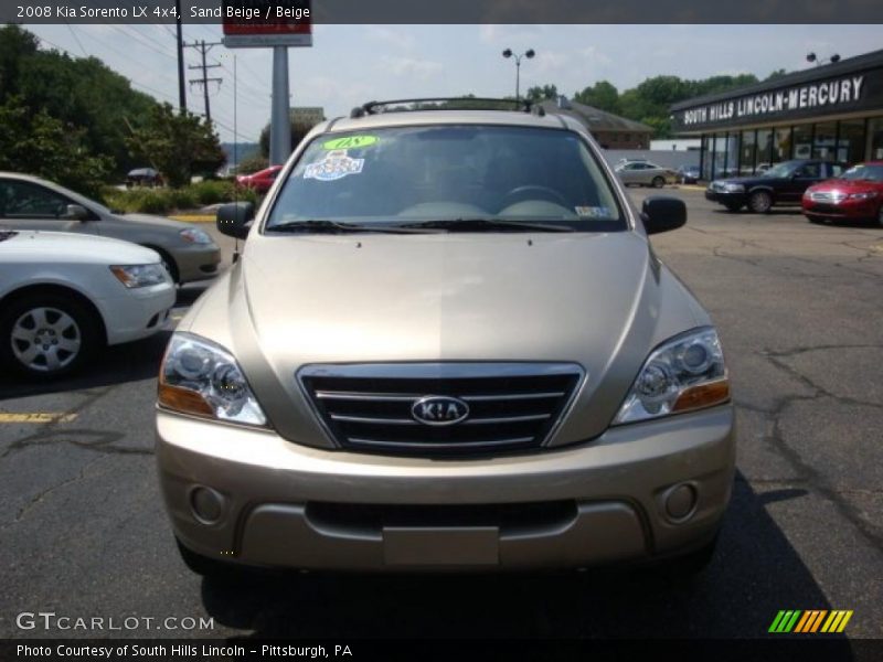 Sand Beige / Beige 2008 Kia Sorento LX 4x4