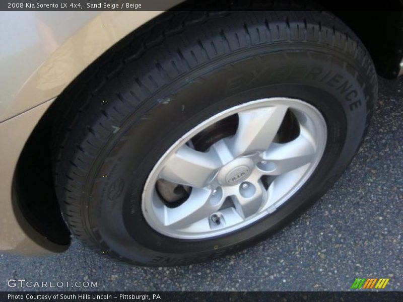 Sand Beige / Beige 2008 Kia Sorento LX 4x4