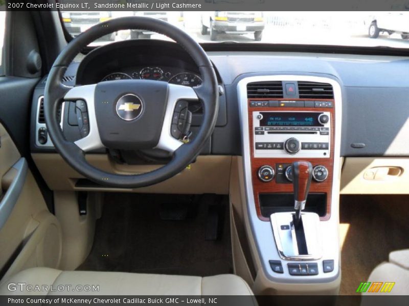 Sandstone Metallic / Light Cashmere 2007 Chevrolet Equinox LT