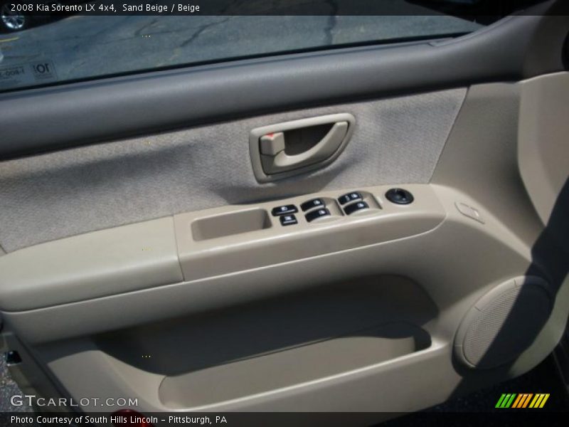 Sand Beige / Beige 2008 Kia Sorento LX 4x4