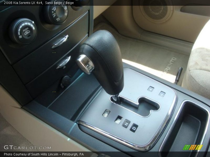 Sand Beige / Beige 2008 Kia Sorento LX 4x4