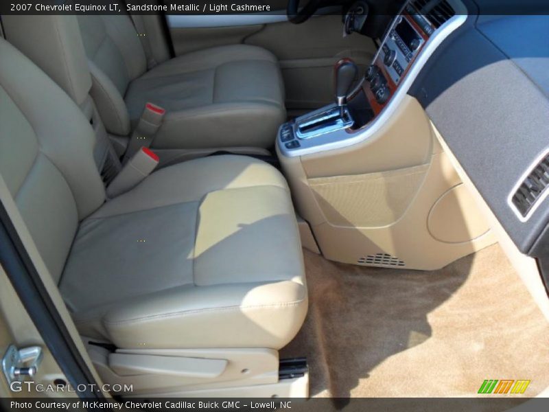 Sandstone Metallic / Light Cashmere 2007 Chevrolet Equinox LT