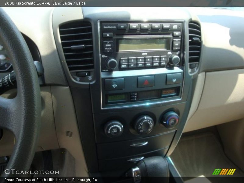 Sand Beige / Beige 2008 Kia Sorento LX 4x4