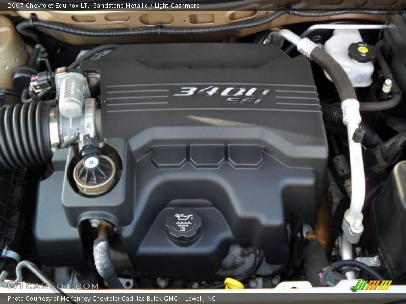Sandstone Metallic / Light Cashmere 2007 Chevrolet Equinox LT