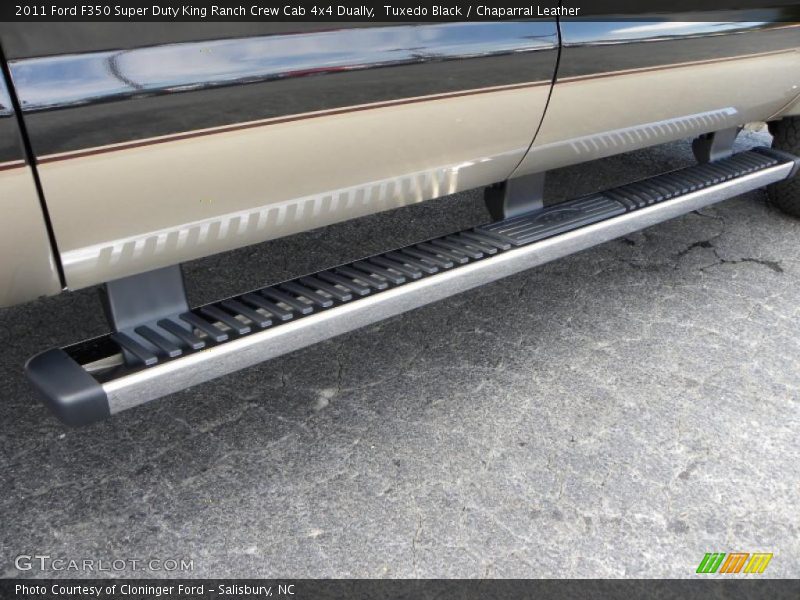 Tuxedo Black / Chaparral Leather 2011 Ford F350 Super Duty King Ranch Crew Cab 4x4 Dually