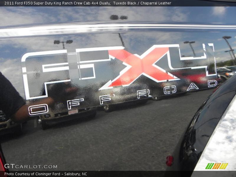 Tuxedo Black / Chaparral Leather 2011 Ford F350 Super Duty King Ranch Crew Cab 4x4 Dually