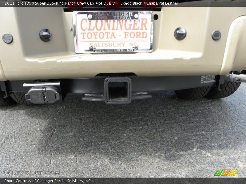 Tuxedo Black / Chaparral Leather 2011 Ford F350 Super Duty King Ranch Crew Cab 4x4 Dually