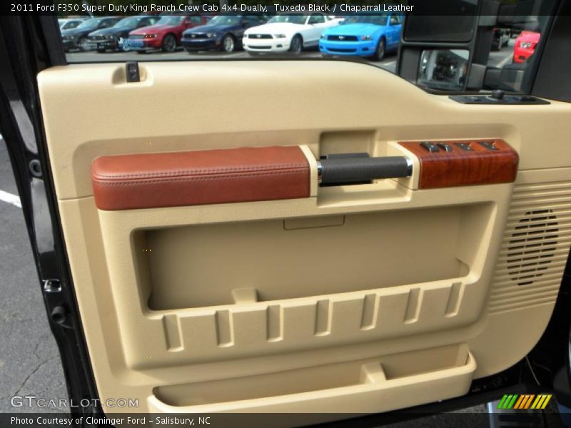 Tuxedo Black / Chaparral Leather 2011 Ford F350 Super Duty King Ranch Crew Cab 4x4 Dually