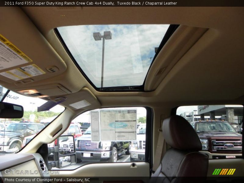 Tuxedo Black / Chaparral Leather 2011 Ford F350 Super Duty King Ranch Crew Cab 4x4 Dually