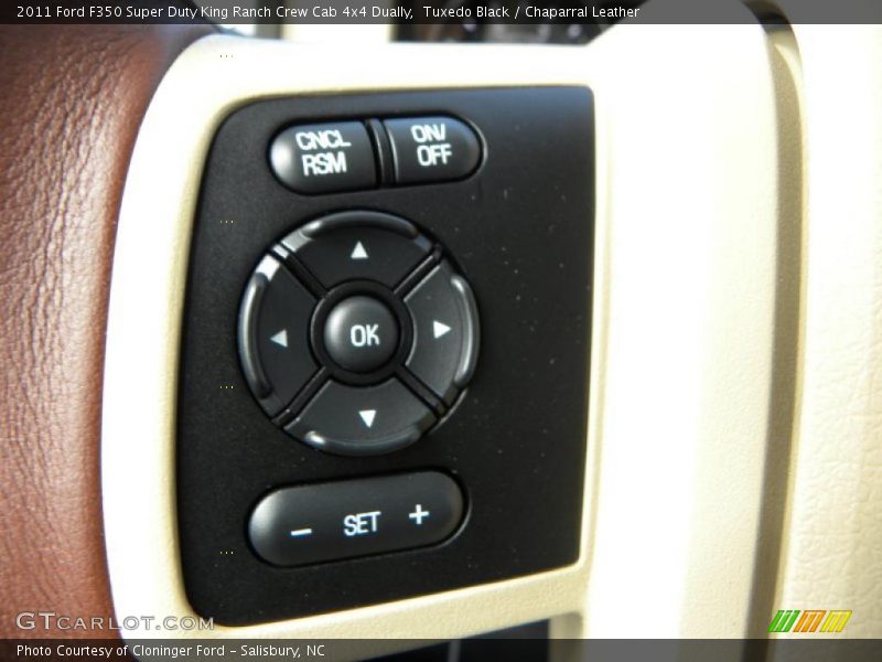 Tuxedo Black / Chaparral Leather 2011 Ford F350 Super Duty King Ranch Crew Cab 4x4 Dually